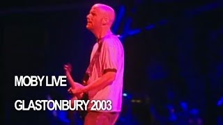 Moby &#39;Find My Baby&#39; Live at Glastonbury