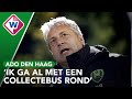 ADO-trainer Brood ziet nieuwe feestmaand wel zitten: 'Ik loop al met een collectebus'