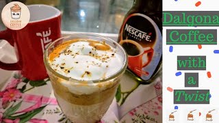 || Dalgona Coffee with a Twist || डालगोना  कॉफी (recipe in Hindi)