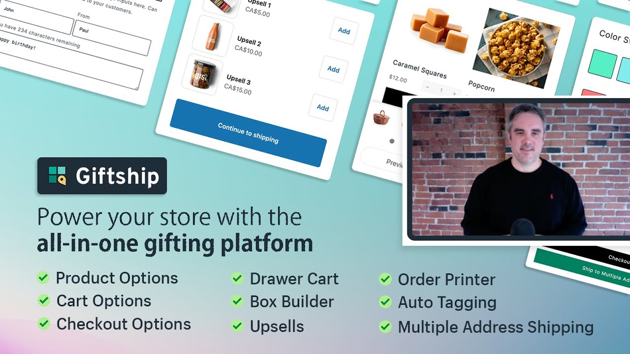 Giftship: Gift Options & More Demo