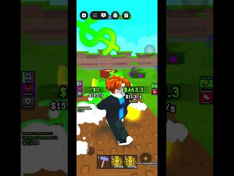 This Game Is Too Addicting… I Can’t Stop Collecting Coins! 💰🤣 | Roblox Nano Farm #roblox #shorts