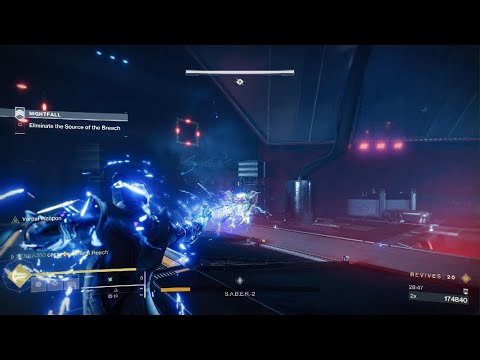 Solo Grandmaster Nightfall Fallen S.A.B.E.R (1st try-No Cheese-No Invis)  [Warlock] - DESTINY 2