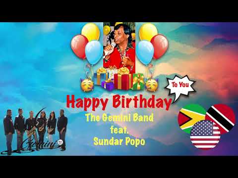 Sundar Popo - Happy Birthday to You Gemini Band