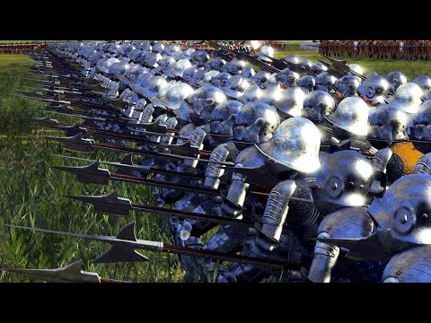 THIS LATE MEDIEVAL BATTLE IS INTENSE - Battle of Pavia - 1212AD Medieval Total War