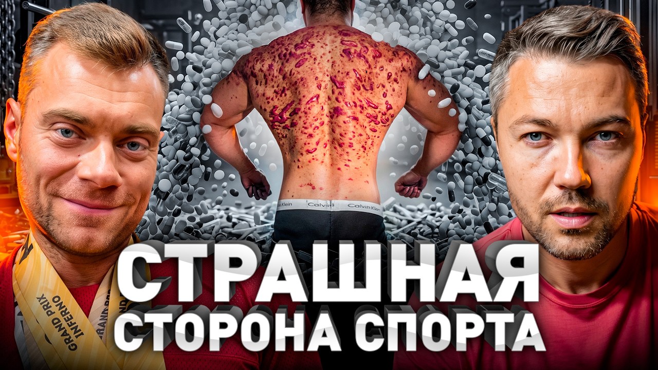 ⚠️ Что скрывают фитнес-блогеры: стероиды, тромбы, импотенция и депрессия