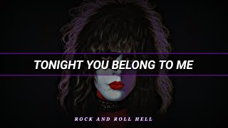 Paul Stanley - Tonight You Belong To Me (Subtitulado En Español + Lyrics)