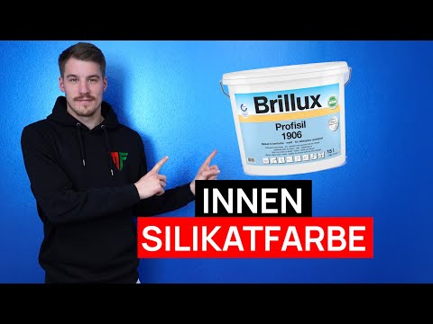 Die INNEN SILIKATFARBE für HOCHWERTIGE DECKEN- UND WANDANSTRICHE - Profisil 1906