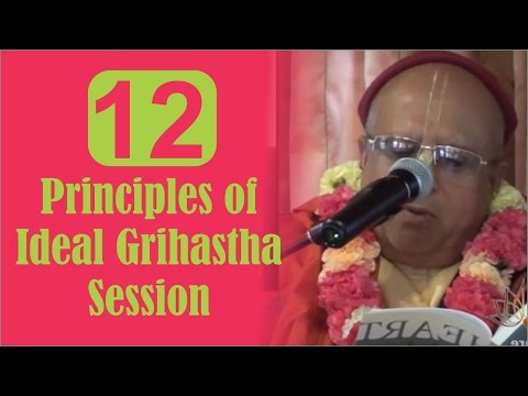 12 Principles of Ideal Grihastha - SB 1 9 16 at ISKCON Melbourne by HH Vedavyasapriya Swami