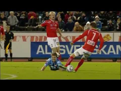 Fotboll : Djurgårdens IF vs Kalmar FF - Utvisningen (2011-09-23)