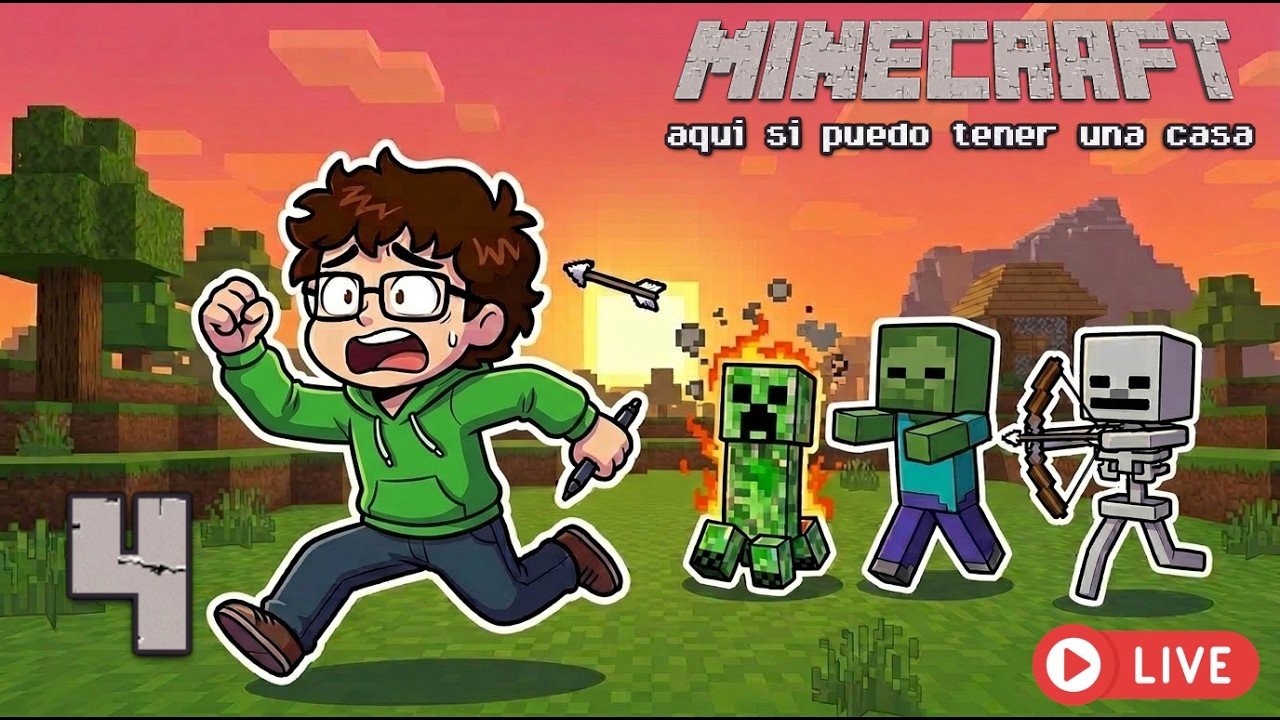 stream de Maincra desde casa de mi abuelita en Mexico