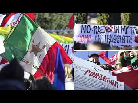 Neofascismo, a Como canti partigiani e bandiere contro l'intolleranza: "Siamo oltre 10mila"