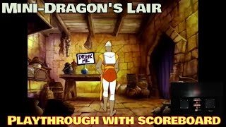 Replicade's Dragon's Lair Mini-Cabinet (Direct Feed Play with Scoreboard)