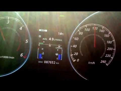 Mitsubishi ASX - switching 2WD 4WD LOCK modes at high speed -  RVR / Outlander Sport