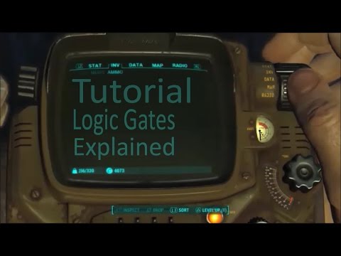 Fallout 4 Logic Gates Simply Explained (Tutorial)