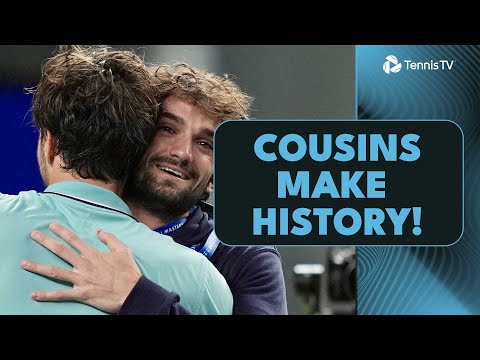 Emotional Scenes As Cousins Vacherot & Rinderknech Make History 🥹 | Shanghai 2025