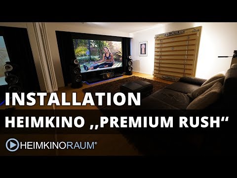 Heimkino "Premium Rush" - made by HEIMKINORAUM Regensburg