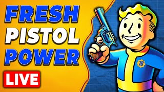 New Pistol Only Character Playthrough // Fallout 76 2024