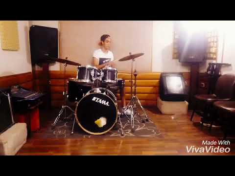 Cairokee | Cover the last song (akher oghneya) First time on Drums (Without cuors)