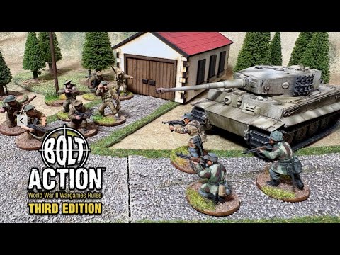 Bolt Action 3rd Edition Battle Report #4: British v Germans