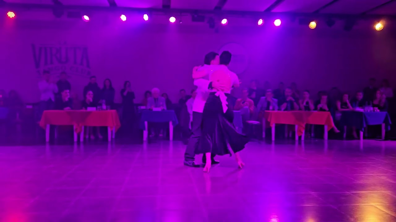Lucila Segura and Angel Coria at La Viruta - Acercate a mi tango festival closing milonga (2 of 2)