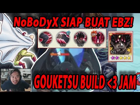 🔥🔥GOUKETSU SSR+ BUILD 3 JAM LORD NoBoDyX [LB5 & AWAKENED LEVEL 3] - ONE PUNCH MAN:The Strongest