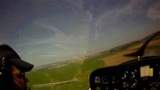 preview picture of video '1016Vivat glider L-13 Vivat takeoff at LKMK Moravska Trebova, Czech Republic with camera ContourHD'