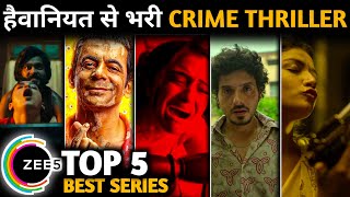 TOP 5 Best Suspense Crime Thriller😳 Web Series 