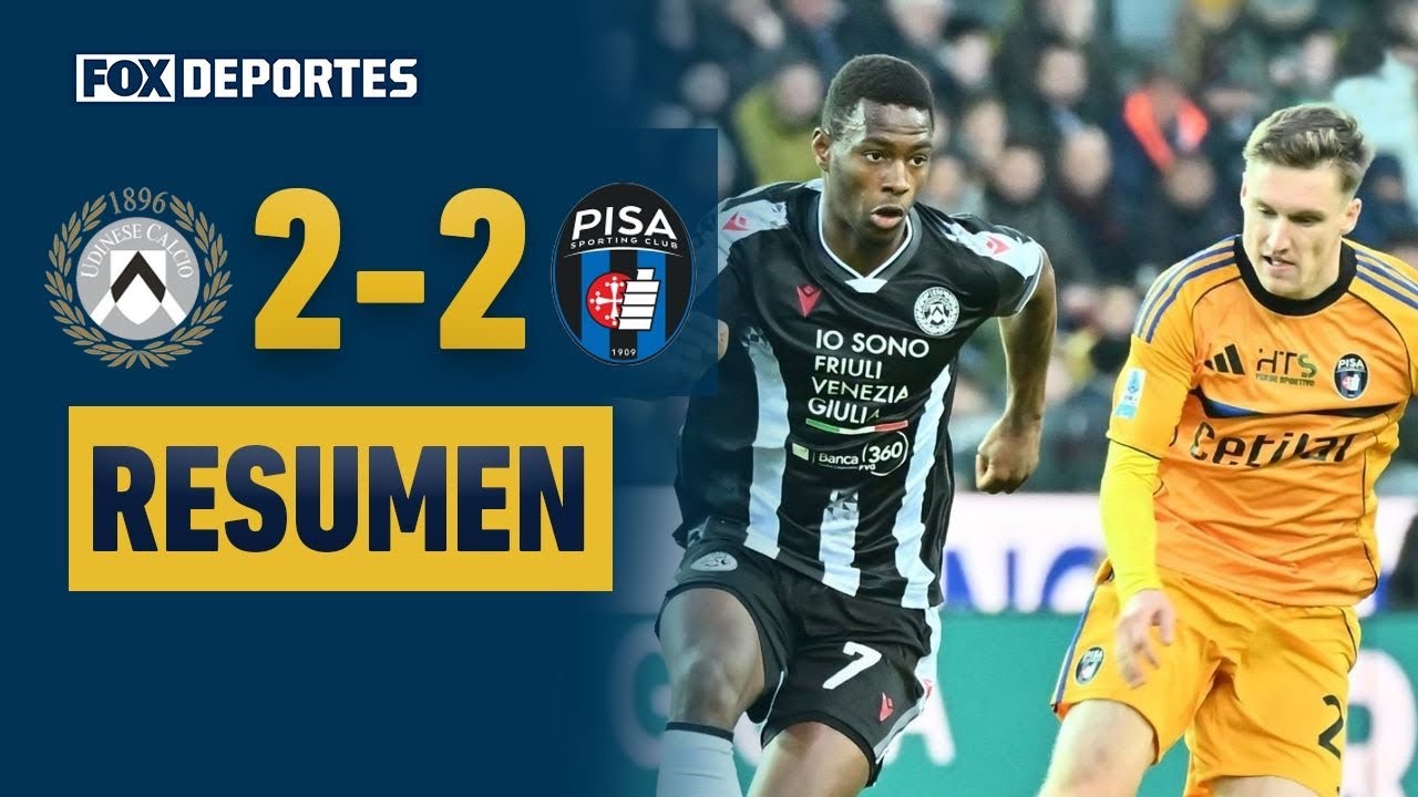 😳🤯 ¡EMPATE AMARGO EN UDINESE! | Udinese 2-2 Pisa | Serie A 2025 | Jornada 20 | HIGHLIGHTS