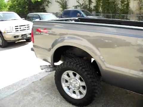 2008 FORD F-350 SUPER DUTY 4X4 DIESEL LARIAT LEVELING KIT AND 35'S RANCH HAND