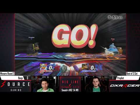 Red Line Smash 62 - Banjo (King Dedede) Vs. Prophet (Cpt. Falcon)