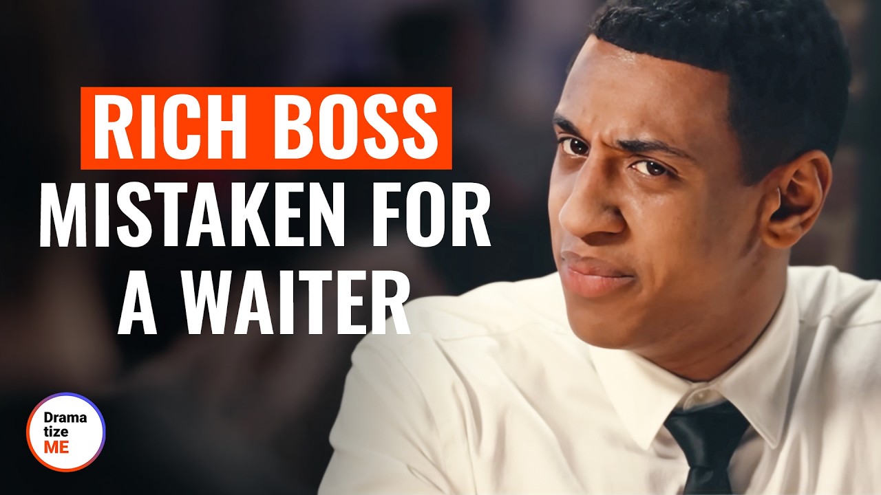 BLACK GUY MISTAKEN FOR A WAITER | @DramatizeMe