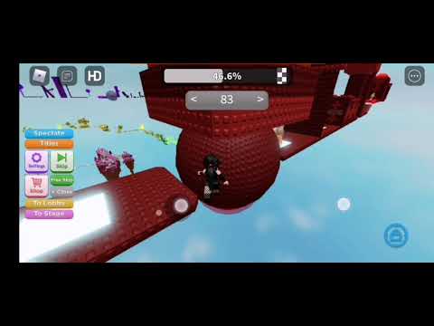 прохожу обби без прыжка! 56-91уровни :ROBLOX no jump obby