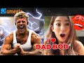 BODYBUILDER GOES ON OMEGLE... Dad Bod or Six Pack? (Asking Girls) Pt3