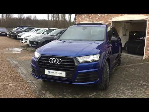 AUDI Q7 S LINE QUATTRO 3.0 TDI 272 BHP FOR SALE IN SEPANG BLUE METALLIC