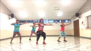 Andas En Mi Cabeza by Chino y Nacho   Zumba with Erika Rivere