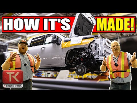 Inside the ONLY Chevrolet Plant that Builds Silverado 1500s, 2500s & 3500s - Oshawa Assembly Tour!