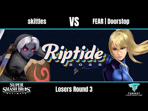 skittles (Young Link) vs FEAR | Doorstop (Zero Suit Samus) - Ultimate Losers Round 3 - Riptide 2025