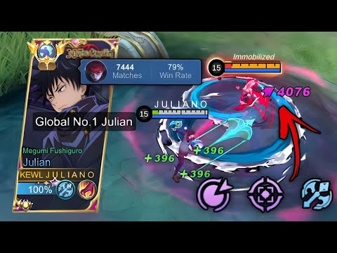 GLOBAL JULIAN NEW BUG DAMAGE?! | Mobile Legends