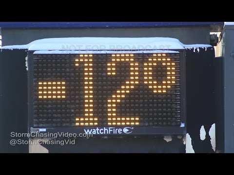 Rice Lake, WI Extreme Cold Morning - 12/13/2016