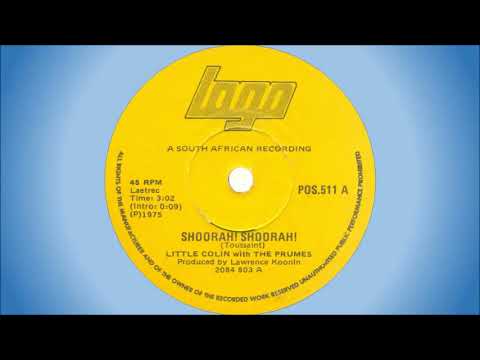 Little Colin with The Prumes   Shoorah! Shoorah!