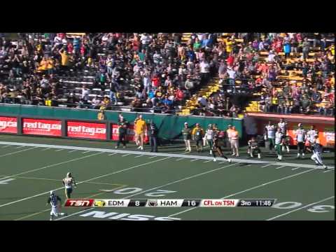 CFL Recap: Edmonton 8, Hamilton 51 - September 15, 2012