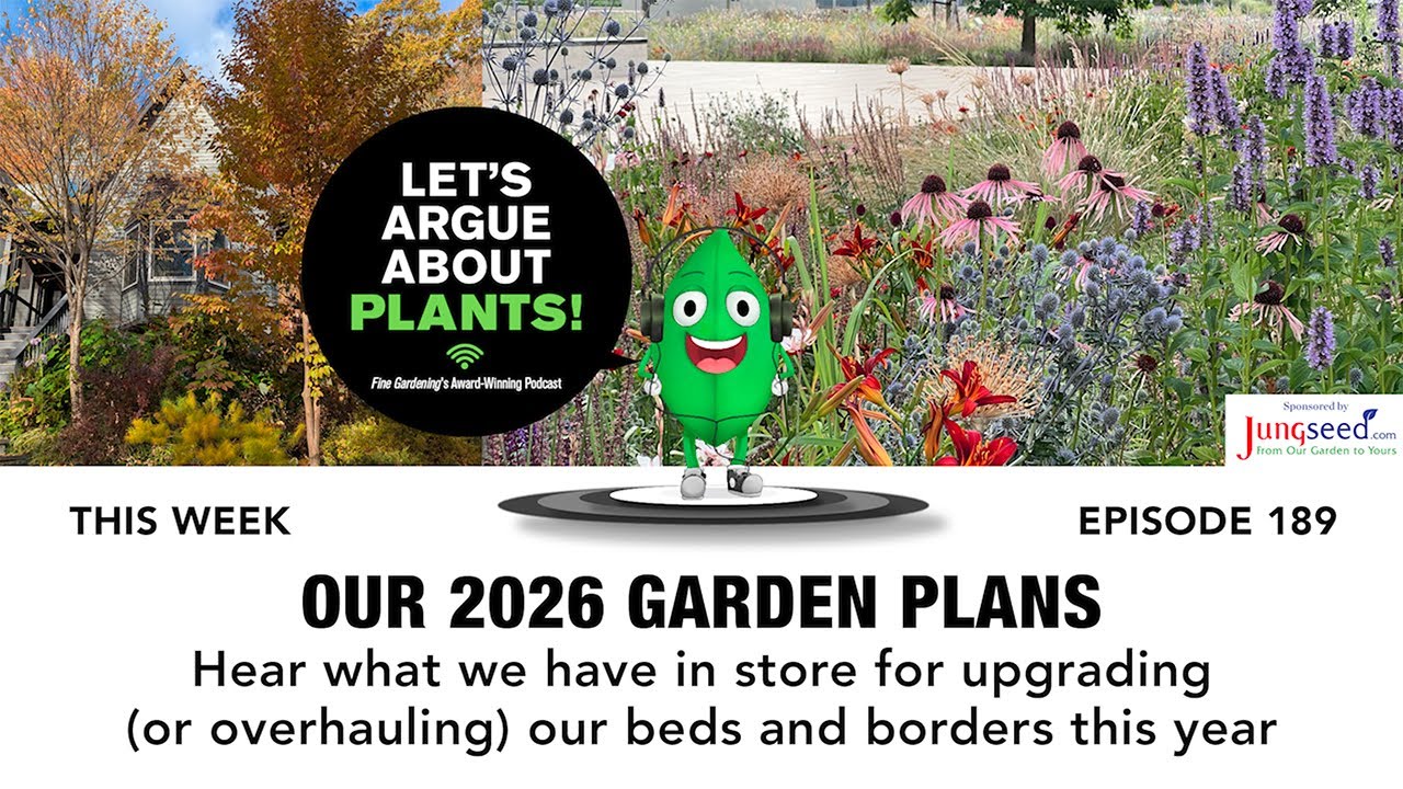 Our Garden Plans for 2026 | Let's Argue About Plants: Episode 189 | Garden Design Ideas #gardenideas