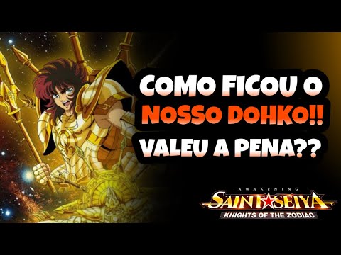 COMO FICOU O NOSSO DOHKO DIVINO !! OPÇÕES DE COSMO, COMPOSIÇÕES, MINHA OPINIÃO SINCERA SOBRE ELE !!