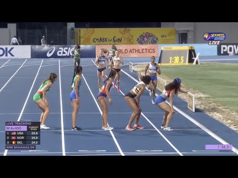 The Fastest Women's 4x400m | USA Team Just Destroyed The Competitors