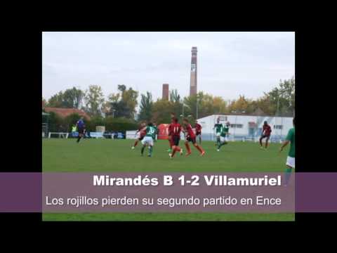 Mirandés B 1-2 Villamuriel