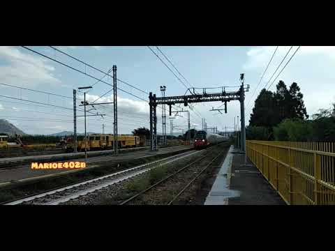 Italo AV etr 675 8158 Reggio Calabria ‐ Torino P. N. con due strombazzata diverse