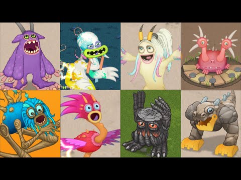 Air Island Duets, Trios Everything - Similar Monster Sounds | My Singing Monsters 🎶🎶