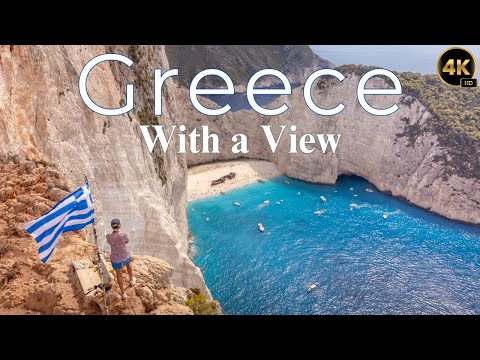 Greece Best Places to visit | Must see viewpoints | Aerial, drone 4k