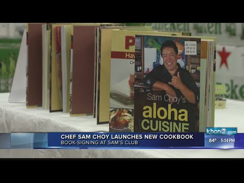 Chef Sam Choy lança livro de receitas 'Aloha' para mostrar receitas de família
