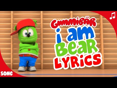 I Am Bear LYRIC Video - Gummibär The Gummy Bear Song